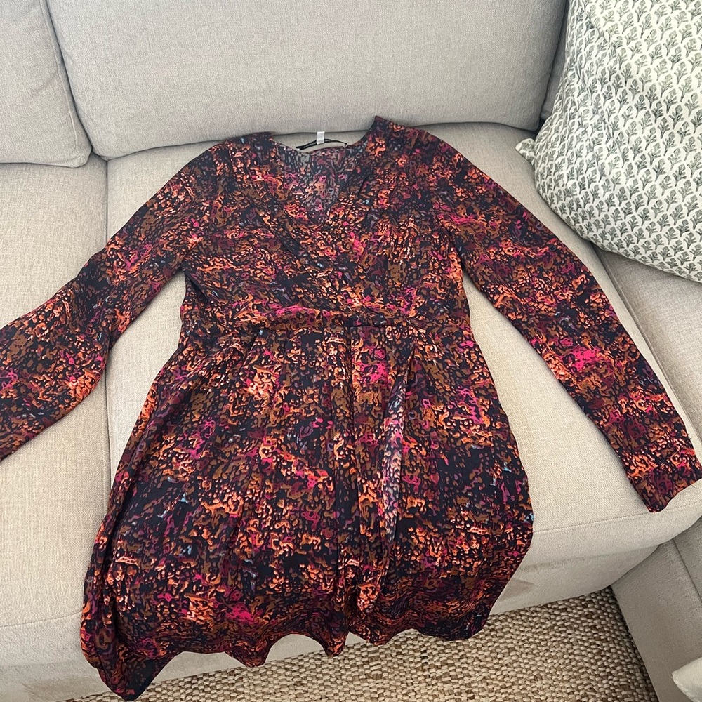 Vici Multicolor Midi Dress